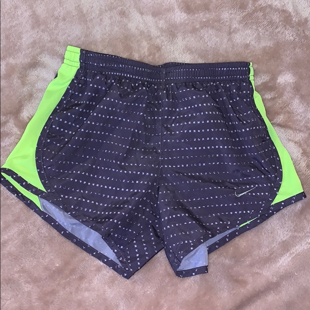 Nike tempo running shorts rare pattern - NWOT